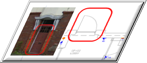 Access audit extract door canopy